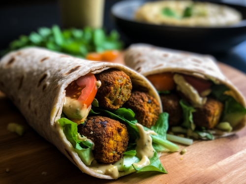 Vegan Falafel Wrap Recipe