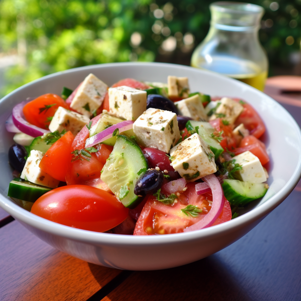 Vegan Greek Salad