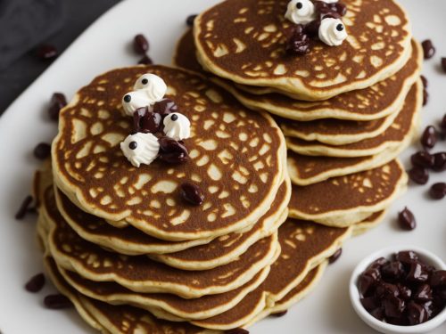 Vegan Halloween Ghost Pancakes Recipe