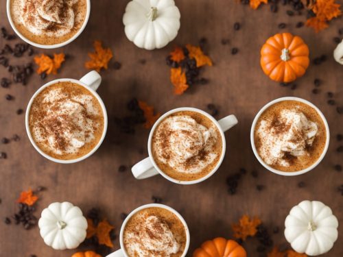 Vegan Halloween Pumpkin Spice Latte