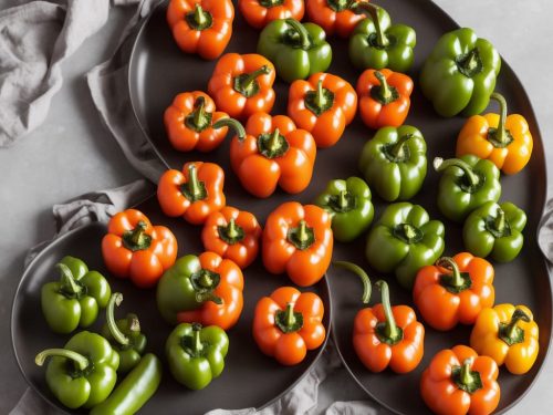 Vegan Halloween Stuffed Bell Peppers Recipe