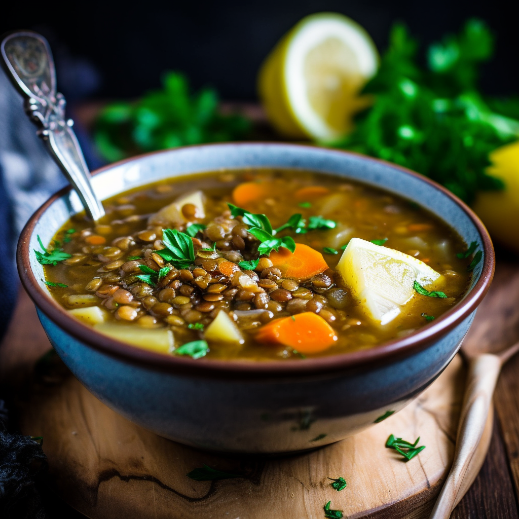 Vegan Lentil Soup Recipe