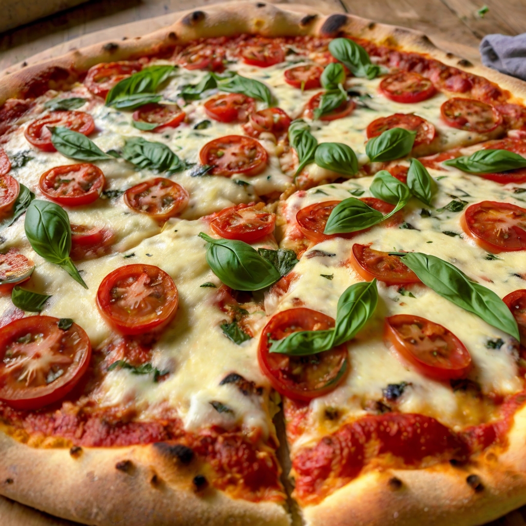 Vegan Margherita Pizza