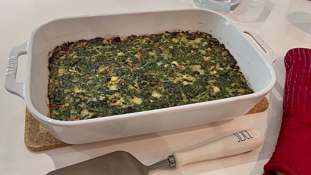 Vegan Spinach and Artichoke Casserole Recipe