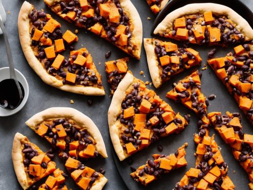 Vegan Sweet Potato and Black Bean Pizza Recipe