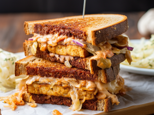 Vegan Tempeh Reuben Sandwich Recipe