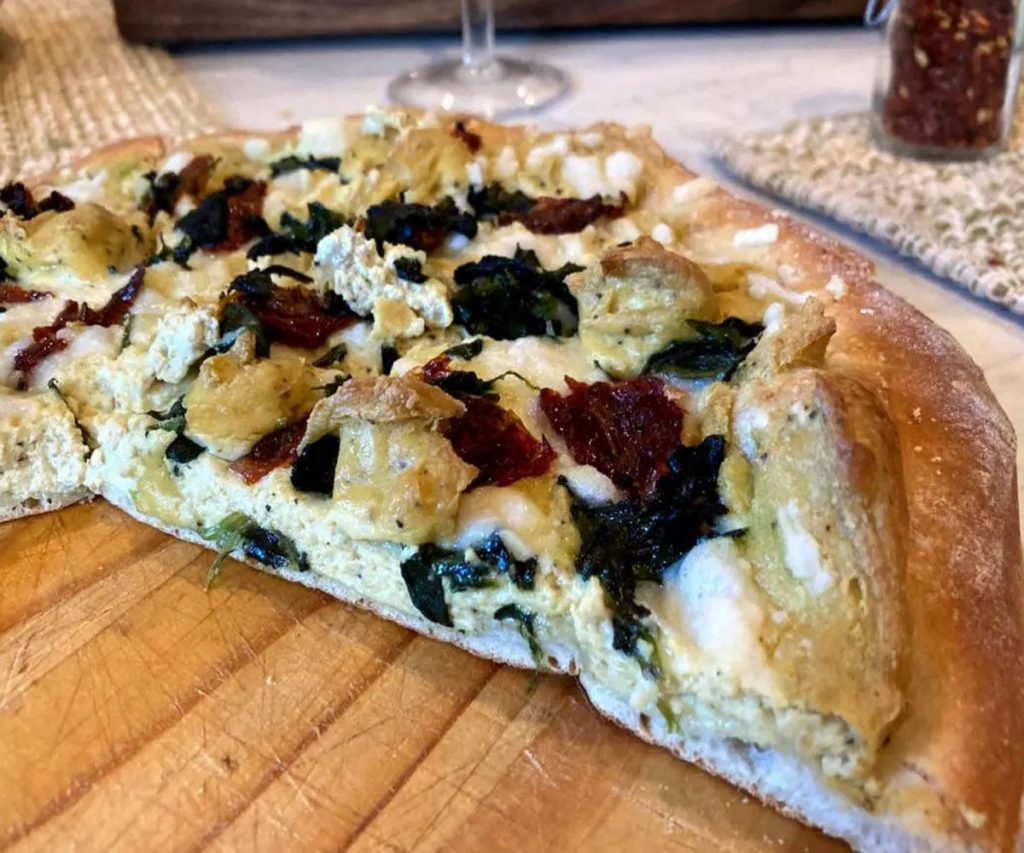 Vegan Tofu Ricotta Pizza Recipe