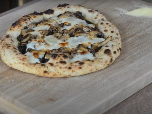 Vegan Truffle and Wild Mushroom Pizza Recipe