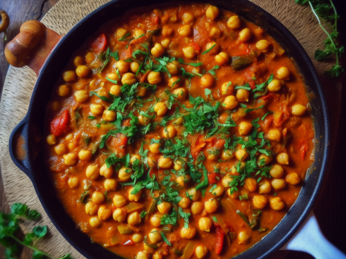 Vegetarian Chickpea Curry Recipe