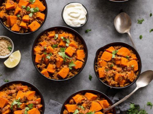 Vegetarian Crockpot Sweet Potato Casserole Recipe