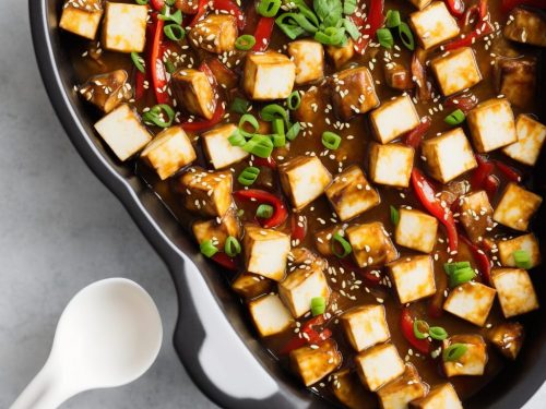 Vegetarian Crockpot Teriyaki Tofu Recipe