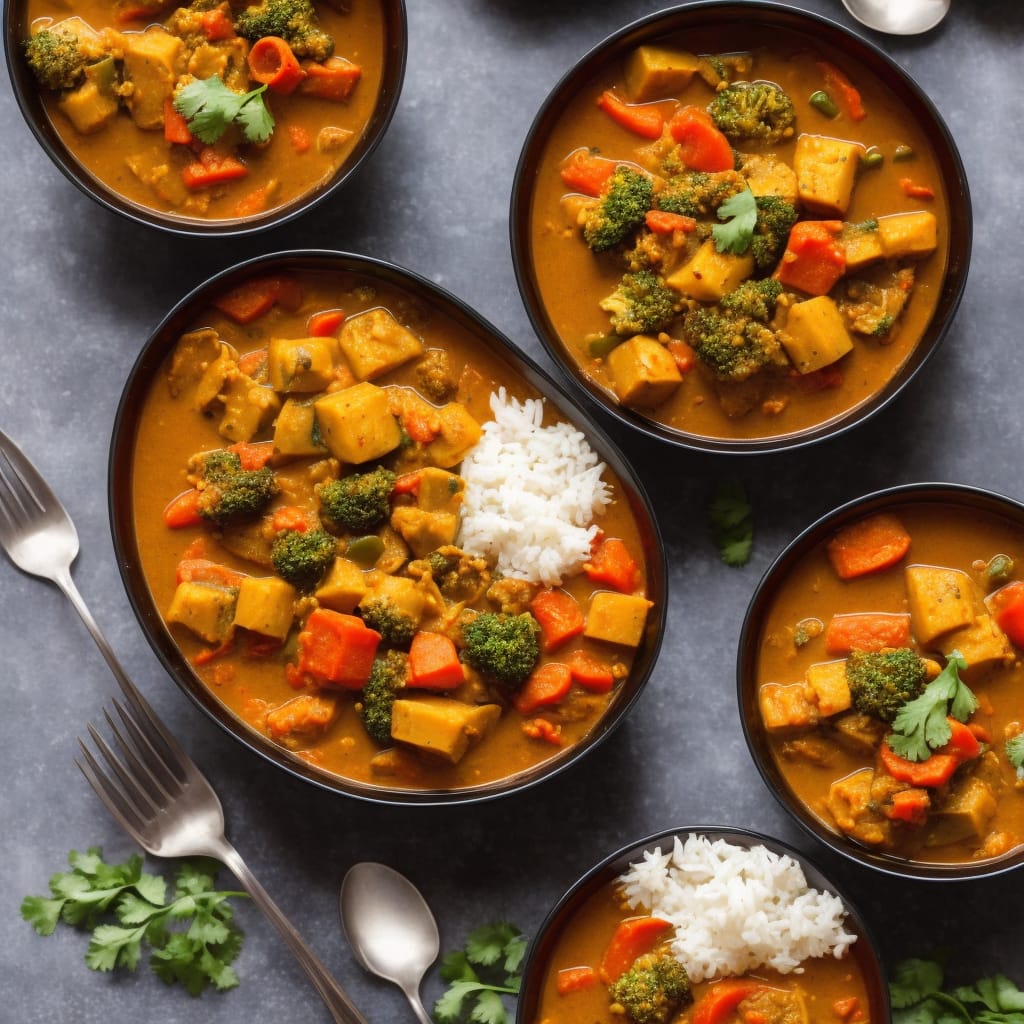 Vegetarian Crockpot Vegetable Curry Recipe