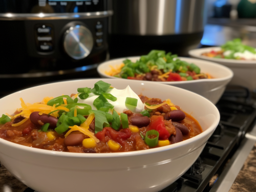 Vegetarian Instant Pot Chili Recipe