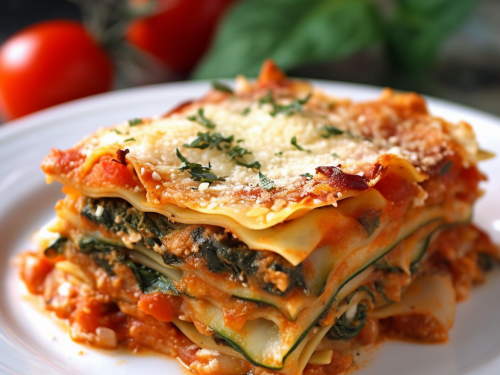 Vegetarian Lasagna Casserole Recipe