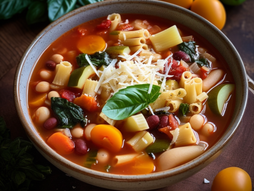 Vegetarian Minestrone Soup Recipe