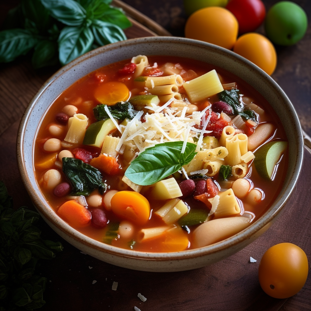 Vegetarian Minestrone Soup Recipe