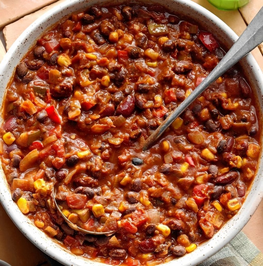 Vegetarian-Slow-Cooker-Chili-Recipe