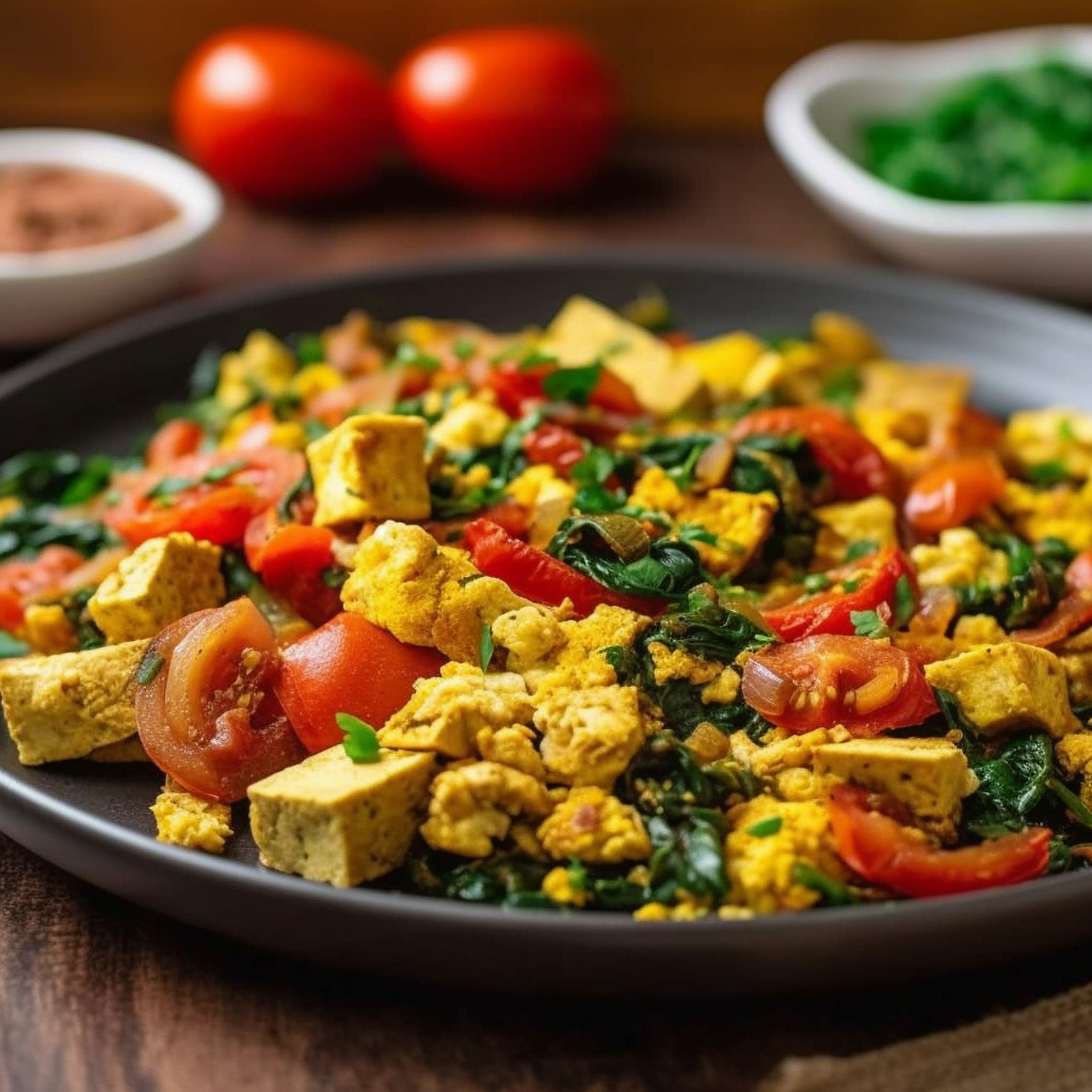 Vegetarian Tofu Scramble Recipe