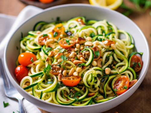 Vegetarian Zucchini Noodles Recipe