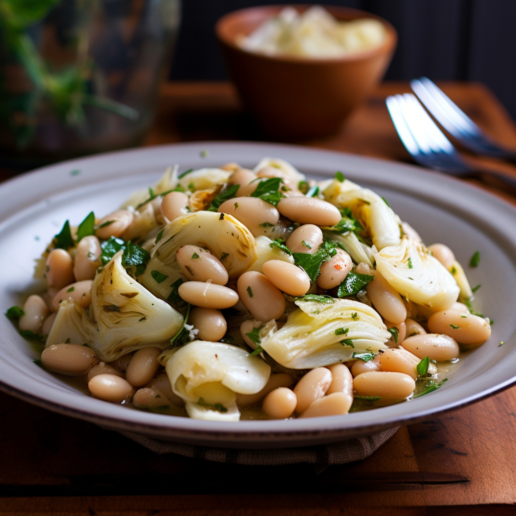 White Bean and Artichoke Salad Recipe