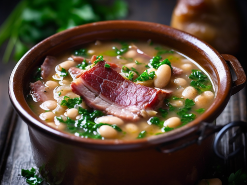 White Bean and Ham Hock Soup Recipe