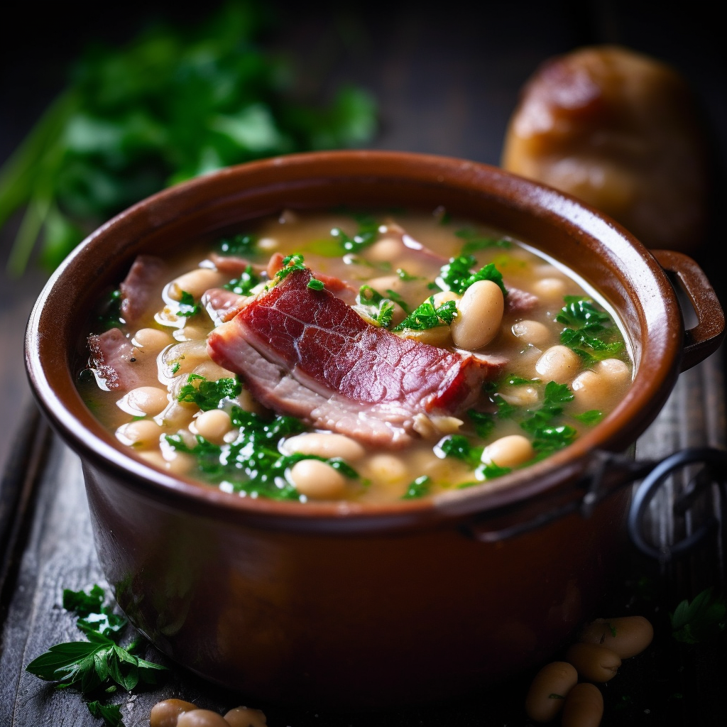 White Bean and Ham Hock Soup Recipe