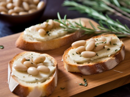 White Bean and Rosemary Crostini Recipe