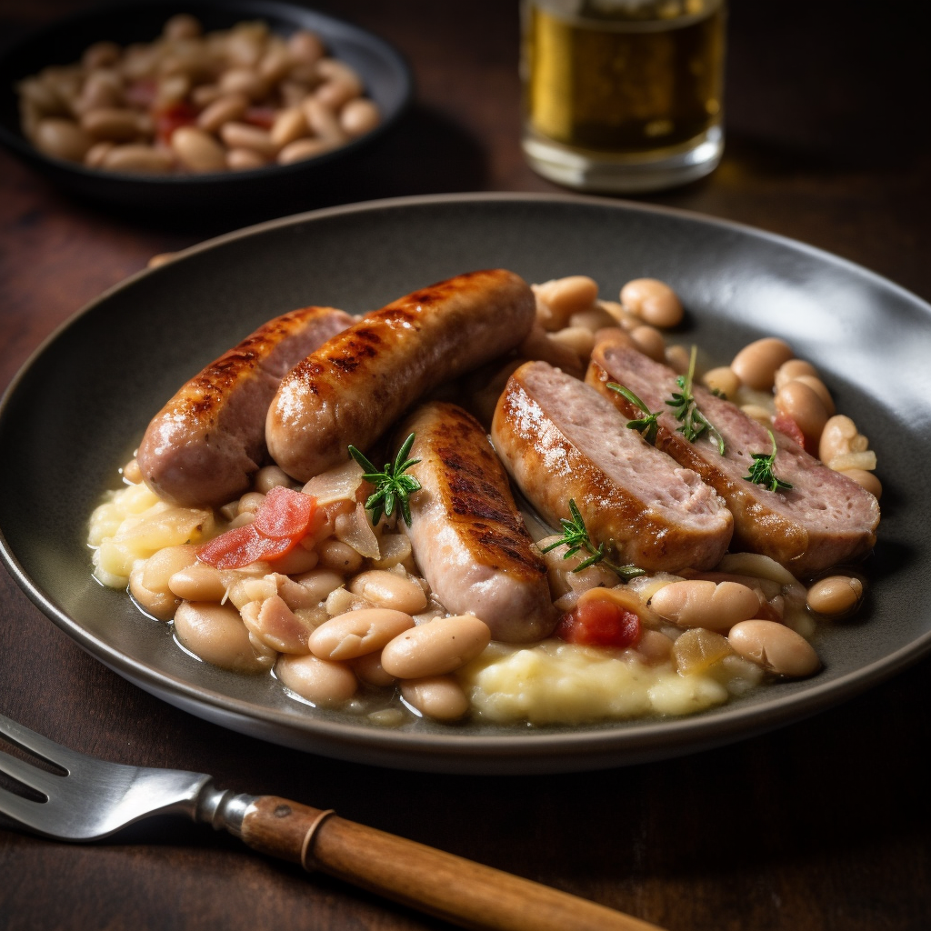 White Bean and Sausage Skillet Recipe