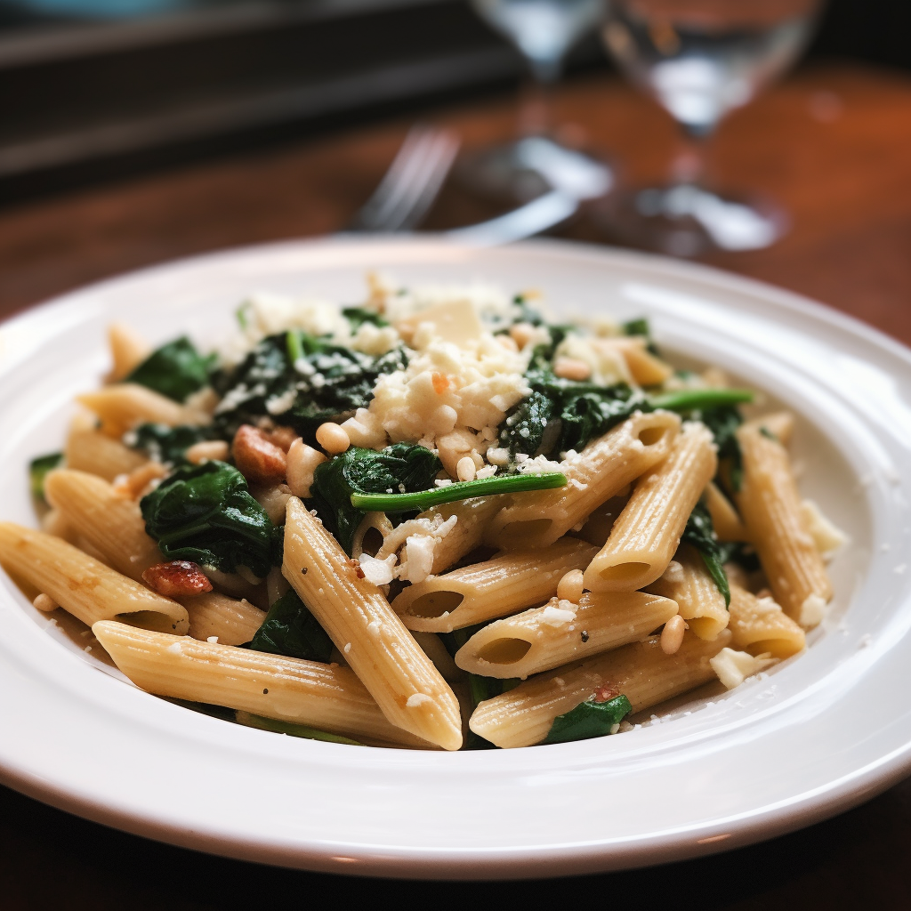 White Bean and Spinach Pasta Recipe