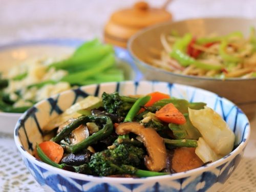 Whole Grain Vegetable Stir-Fry