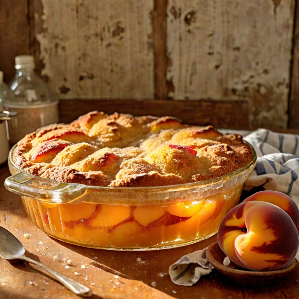 Yvonne s Peach Cobbler Recipe