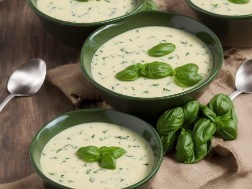 Zucchini and Basil Soup