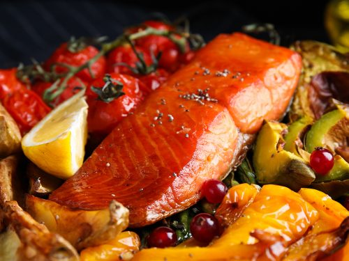 Low Carb Air Fryer Salmon