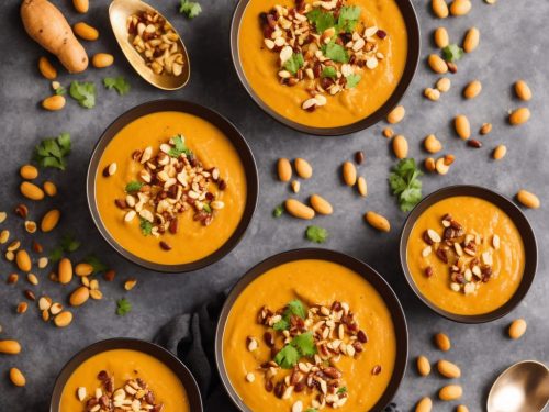 African Sweet Potato and Peanut Soup