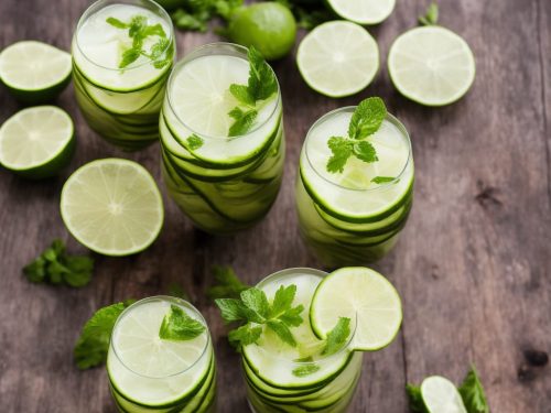 Agua Fresca de Pepino (Cucumber Limeade)