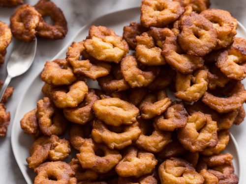 Air Fryer Apple Fritters Recipe