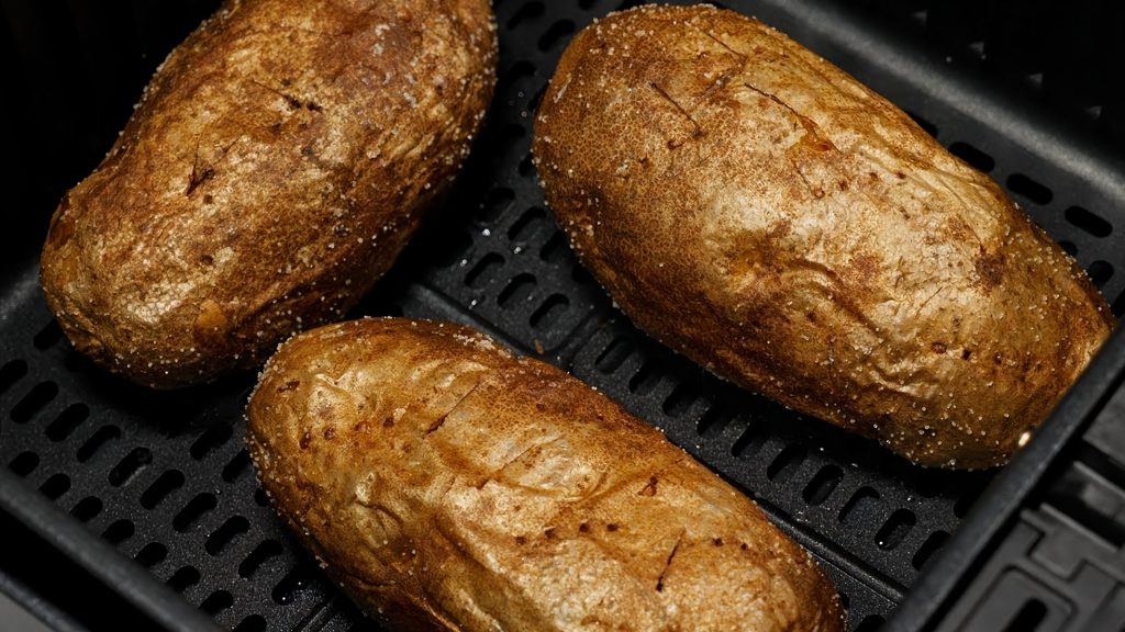 Air Fryer Baked Potatoes