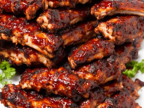 Air Fryer BBQ Baby Back Ribs