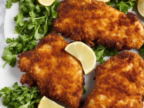 Air Fryer Chicken Thigh Schnitzel Recipe