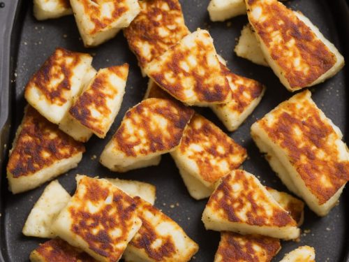 Air Fryer Halloumi Cheese