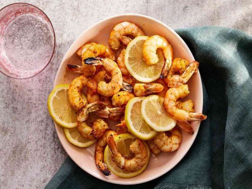 Air Fryer Lemon Pepper Shrimp Recipe