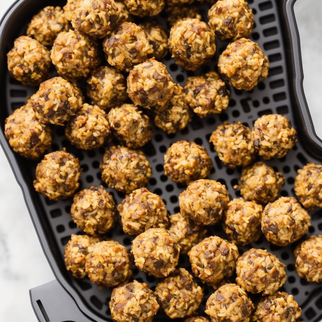 Air Fryer Stuffing Balls