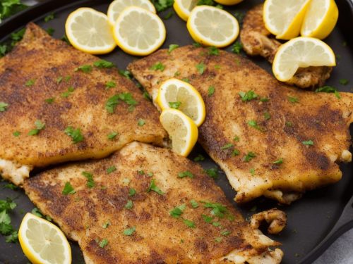 Air Fryer Tilapia with Fresh Lemon Pepper