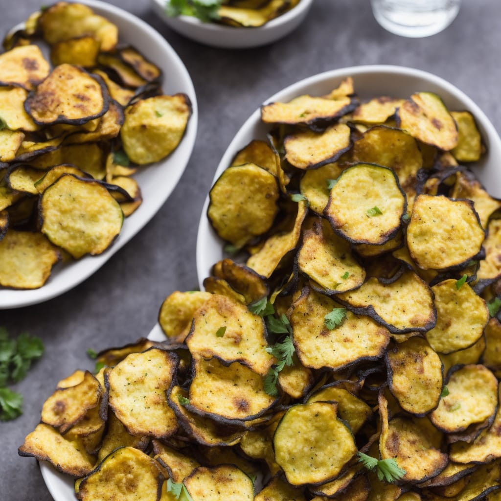 Air Fryer Zucchini Chips