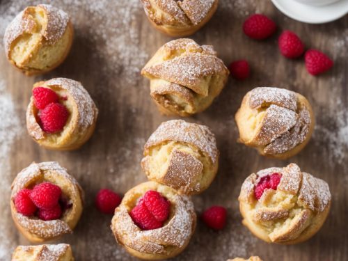 Almond & Raspberry Cruffins