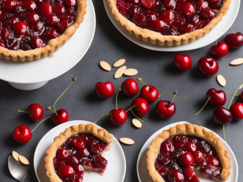 Amarena Cherry & Almond Tart