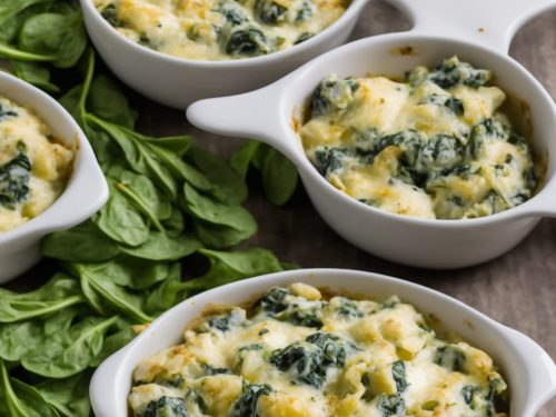 Amazing Spinach Artichoke Casserole