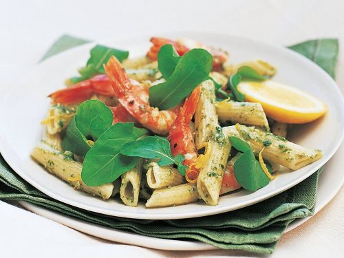 Anytime Pesto & Prawn Pasta Salad