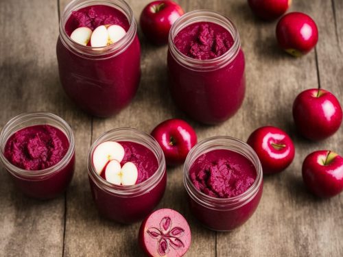 Apple & Beetroot Purée