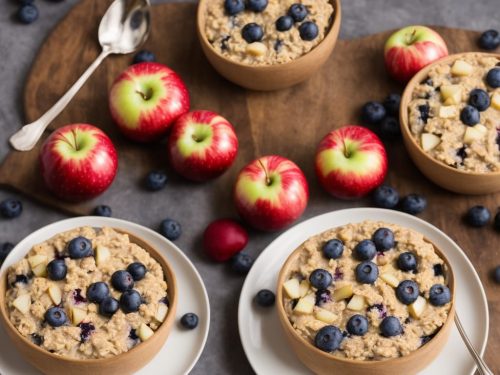 Apple & Blueberry Bircher